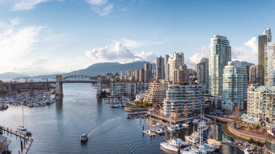 Vancouver-Canada-aerial-View